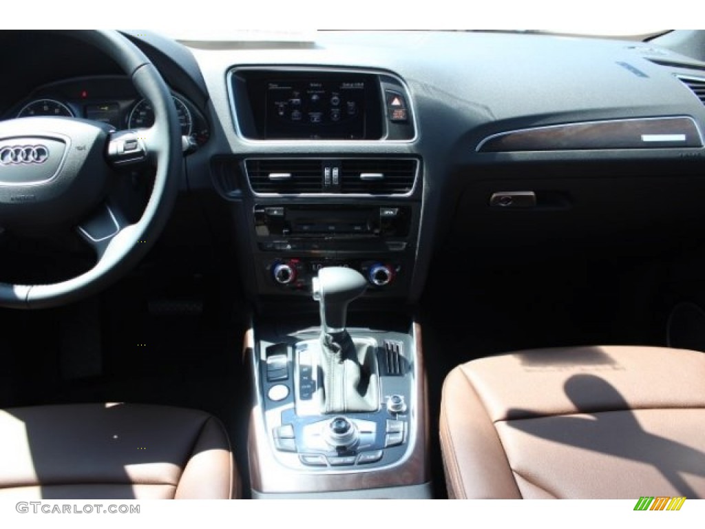 2016 Q5 2.0 TFSI Premium Plus quattro - Scuba Blue Metallic / Chestnut Brown photo #35