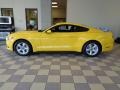 2016 Triple Yellow Tricoat Ford Mustang V6 Coupe  photo #5