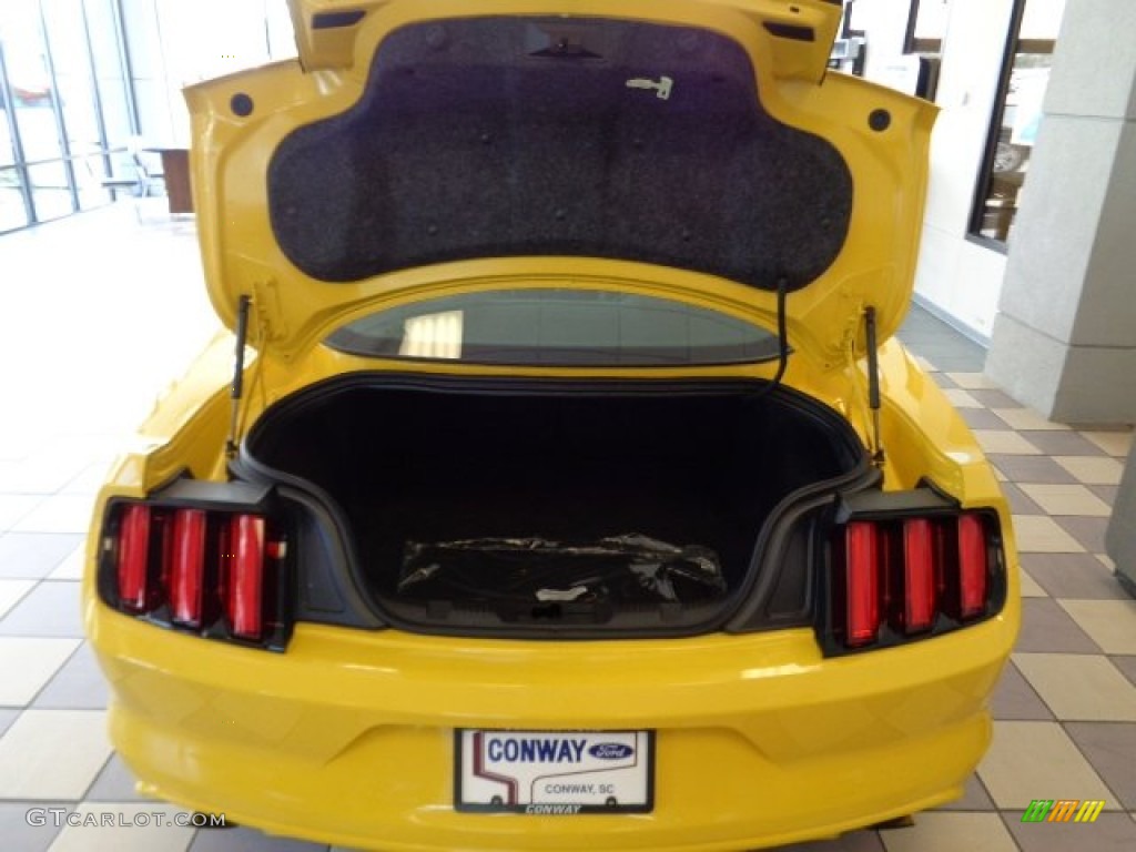 2016 Mustang V6 Coupe - Triple Yellow Tricoat / Ebony photo #8