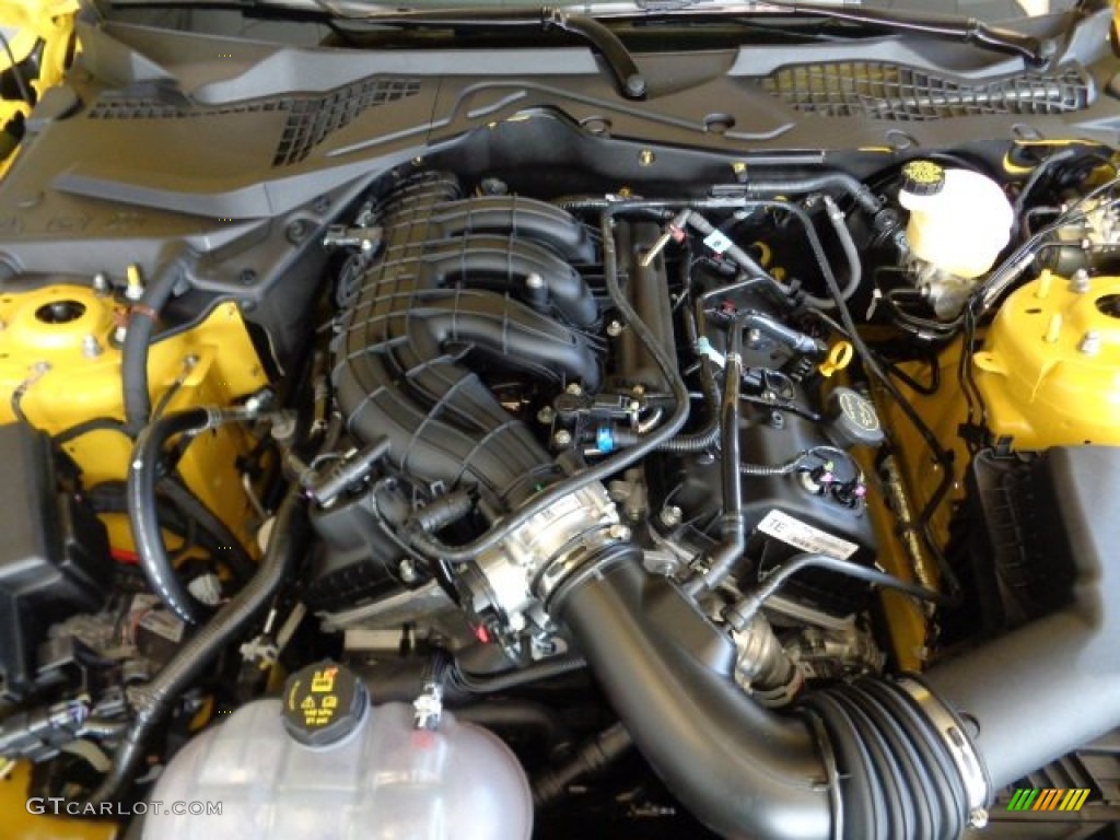 2016 Mustang V6 Coupe - Triple Yellow Tricoat / Ebony photo #9