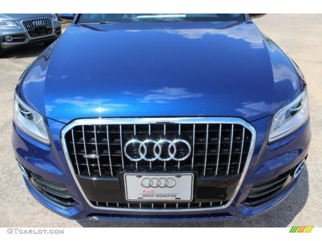 2016 Q5 2.0 TFSI Premium Plus quattro - Scuba Blue Metallic / Chestnut Brown photo #2