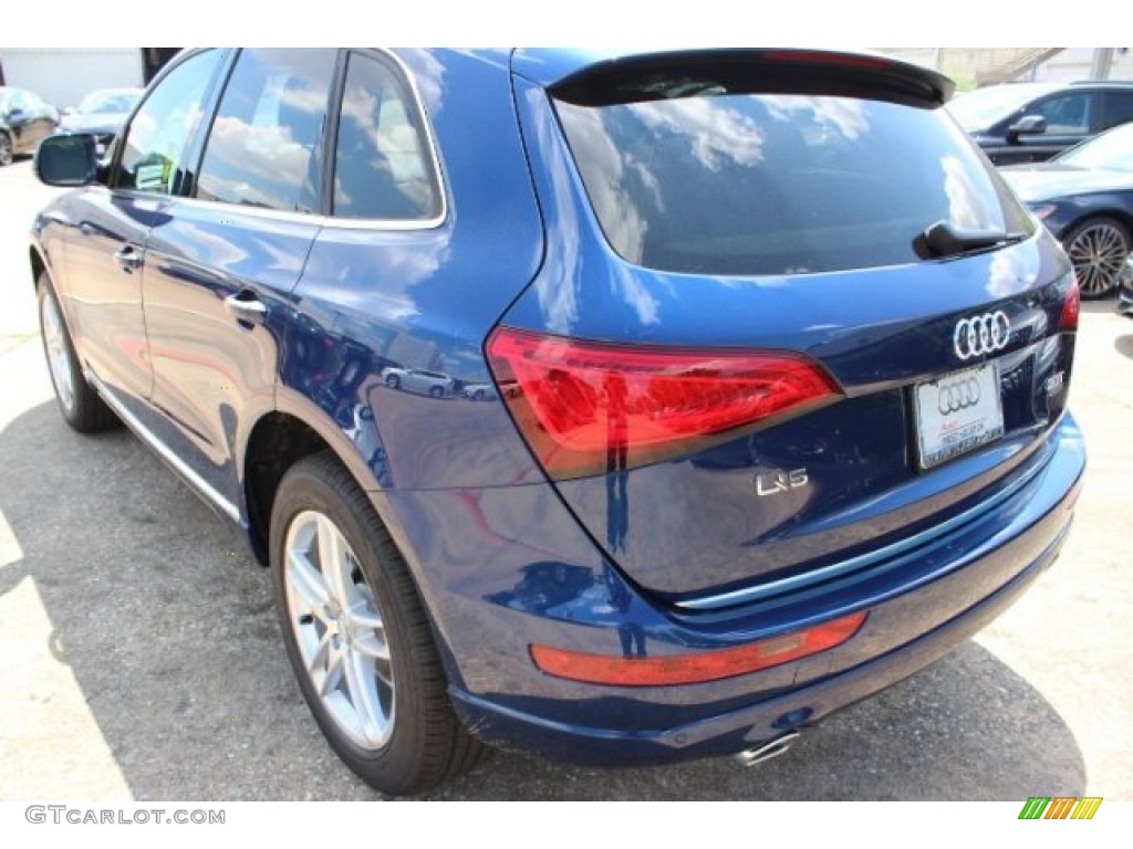 2016 Q5 2.0 TFSI Premium Plus quattro - Scuba Blue Metallic / Chestnut Brown photo #6