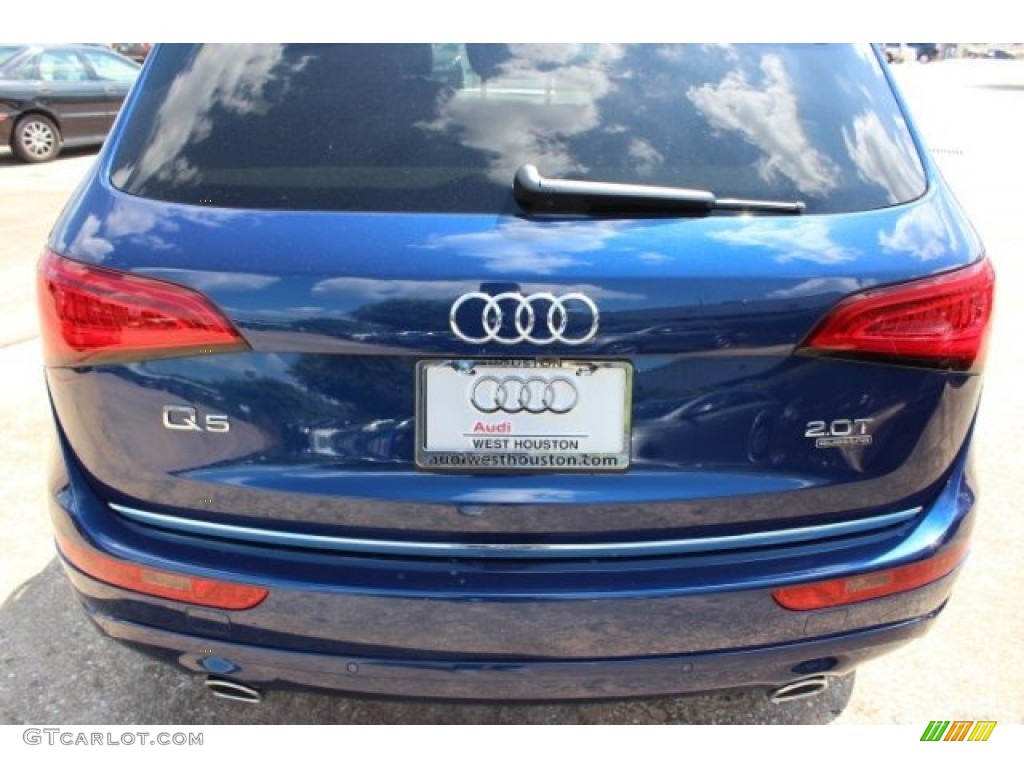 2016 Q5 2.0 TFSI Premium Plus quattro - Scuba Blue Metallic / Chestnut Brown photo #7