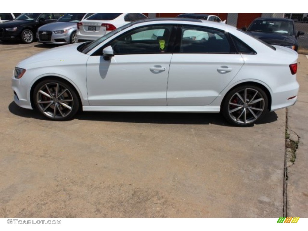 2016 S3 2.0T Premium Plus quattro - Glacier White Metallic / Black photo #5