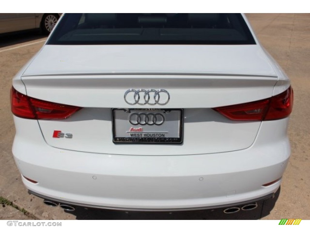 2016 S3 2.0T Premium Plus quattro - Glacier White Metallic / Black photo #7