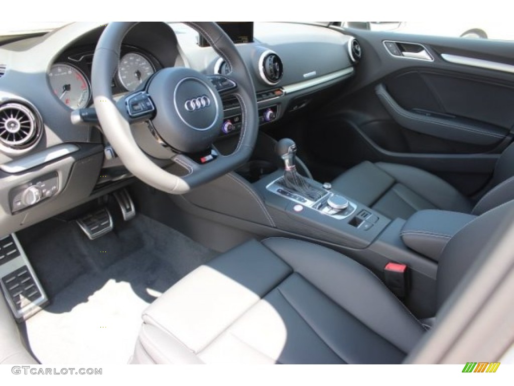 2016 S3 2.0T Premium Plus quattro - Glacier White Metallic / Black photo #12