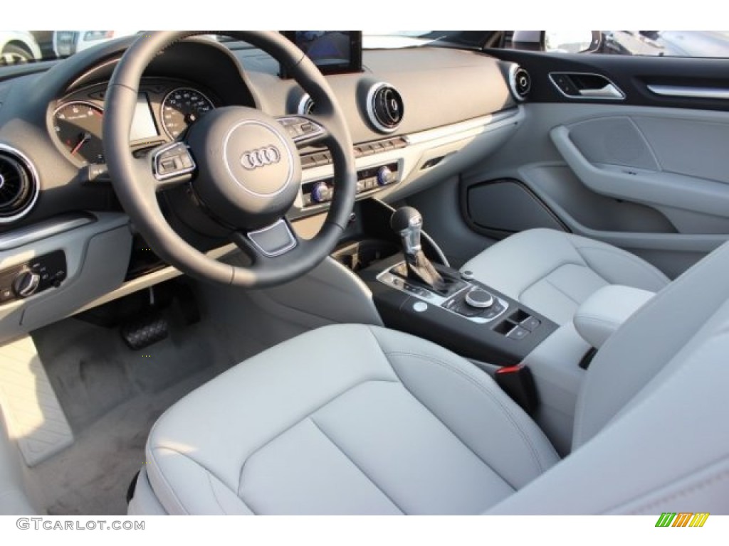 Titanium Gray Interior 2016 Audi A3 1.8 Premium Plus Photo #107364180