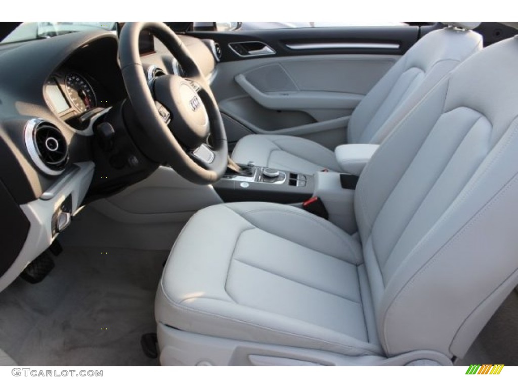 Titanium Gray Interior 2016 Audi A3 1.8 Premium Plus Photo #107364196
