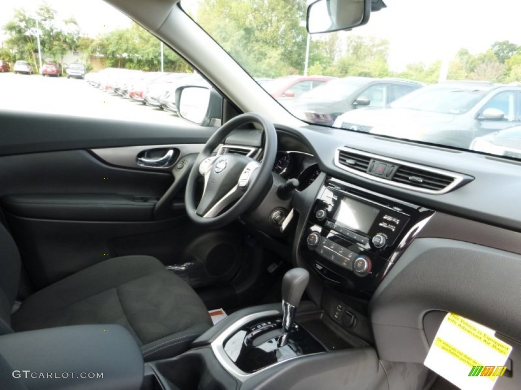2015 Rogue S AWD - Arctic Blue Metallic / Charcoal photo #4