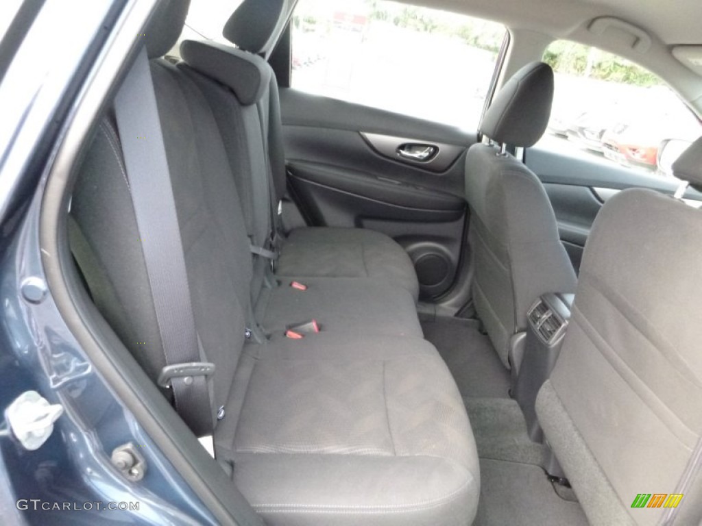 2015 Rogue S AWD - Arctic Blue Metallic / Charcoal photo #5