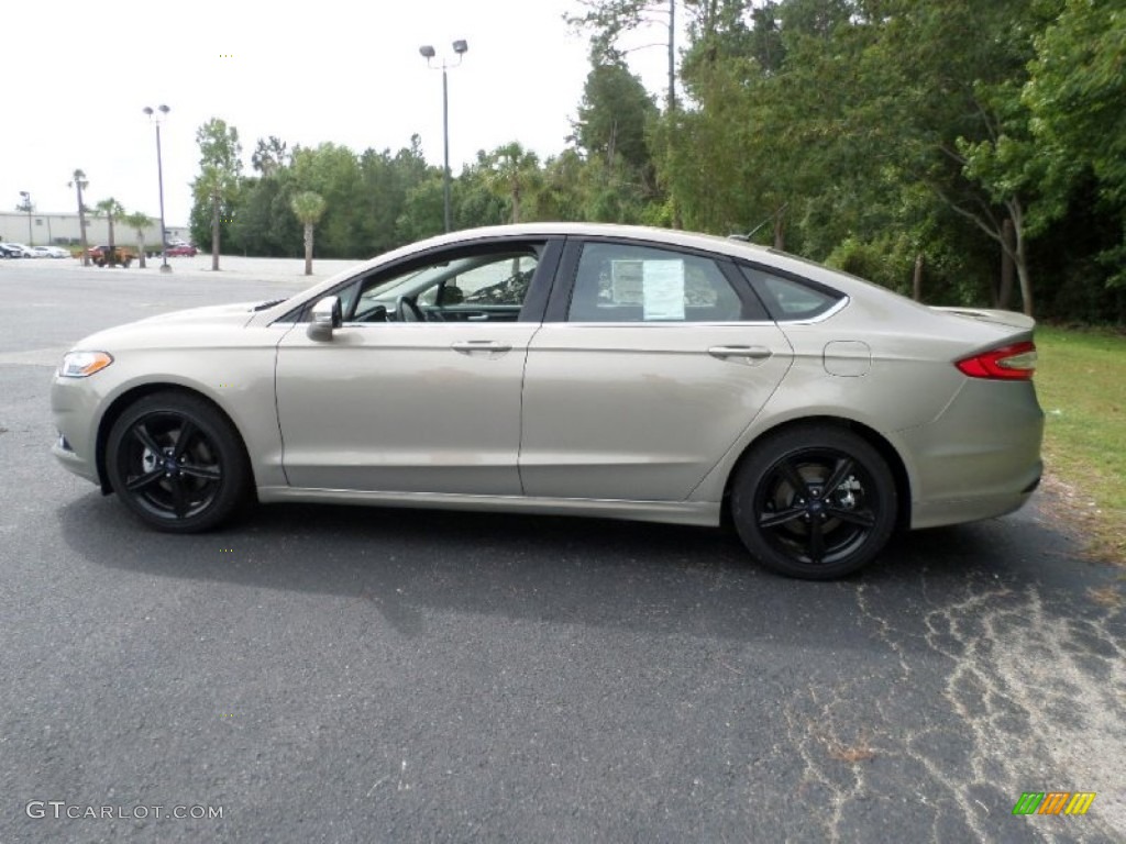 2016 Fusion SE - Tectonic Metallic / Charcoal Black photo #9