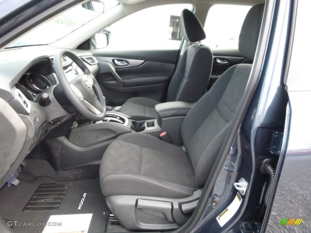 2015 Rogue S AWD - Arctic Blue Metallic / Charcoal photo #13