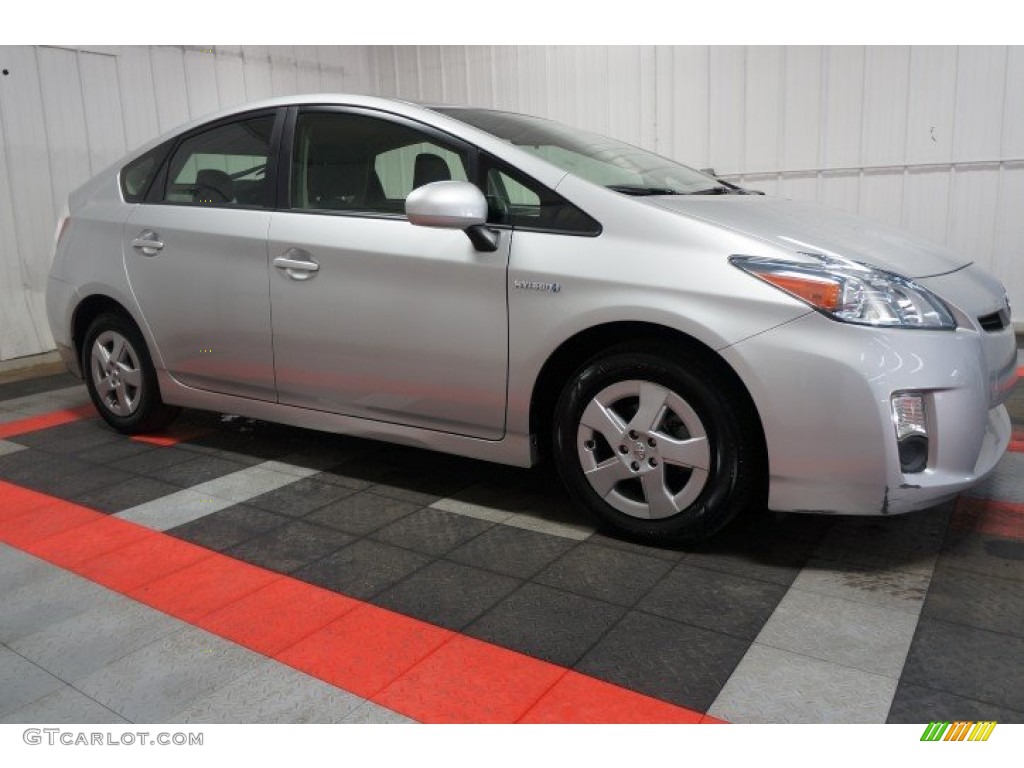2010 Prius Hybrid II - Classic Silver Metallic / Misty Gray photo #6