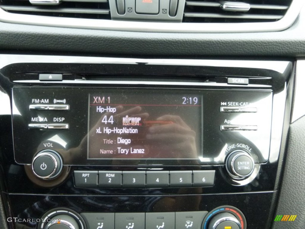 2015 Rogue S AWD - Arctic Blue Metallic / Charcoal photo #18