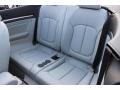 2016 Audi A3 Titanium Gray Interior Rear Seat Photo