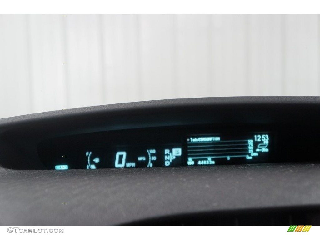 2010 Prius Hybrid II - Classic Silver Metallic / Misty Gray photo #29