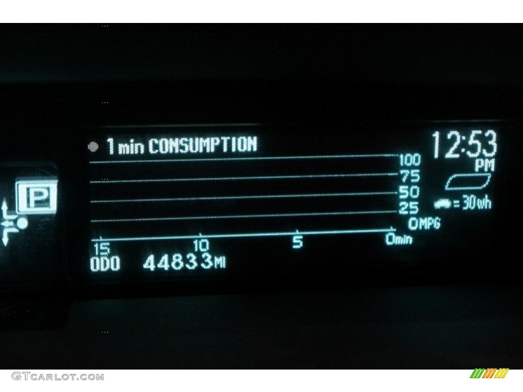 2010 Prius Hybrid II - Classic Silver Metallic / Misty Gray photo #30