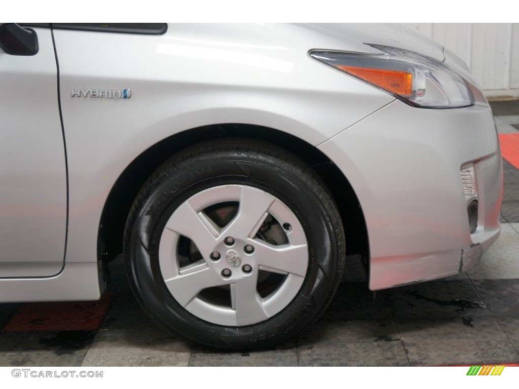 2010 Prius Hybrid II - Classic Silver Metallic / Misty Gray photo #42