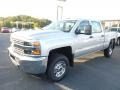 Silver Ice Metallic - Silverado 2500HD WT Crew Cab 4x4 Photo No. 10