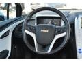 Jet Black/Ceramic White Accents Steering Wheel Photo for 2015 Chevrolet Volt #107365564