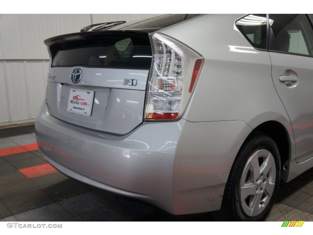 2010 Prius Hybrid II - Classic Silver Metallic / Misty Gray photo #53