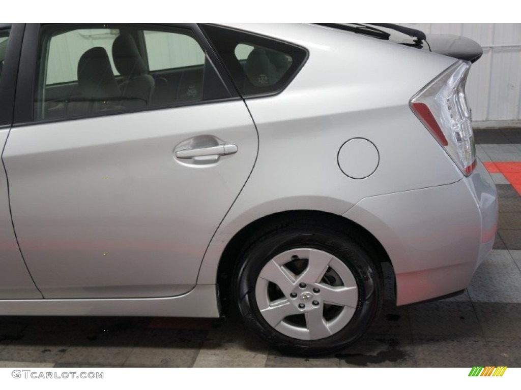 2010 Prius Hybrid II - Classic Silver Metallic / Misty Gray photo #55