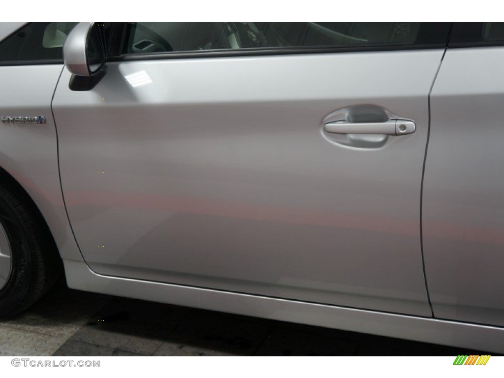 2010 Prius Hybrid II - Classic Silver Metallic / Misty Gray photo #60