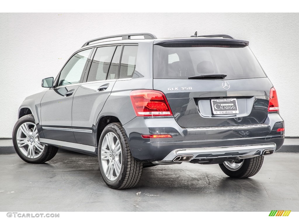 2015 GLK 350 - Steel Grey Metallic / Black photo #2