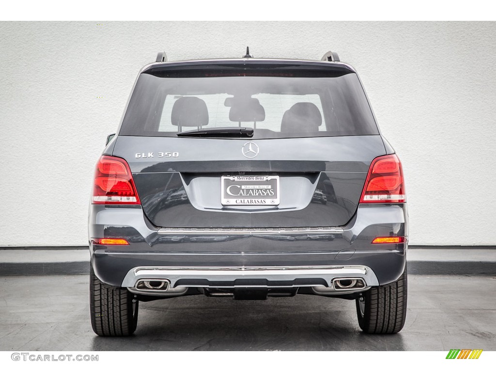 2015 GLK 350 - Steel Grey Metallic / Black photo #3