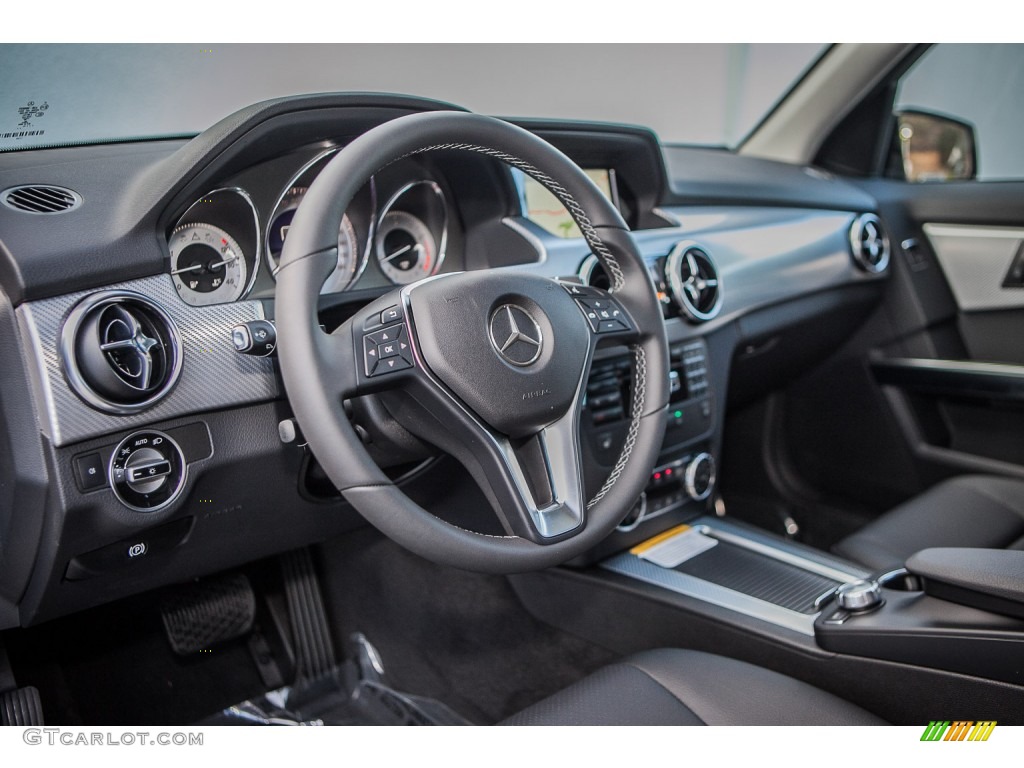 2015 Mercedes-Benz GLK 350 Black Dashboard Photo #107367775