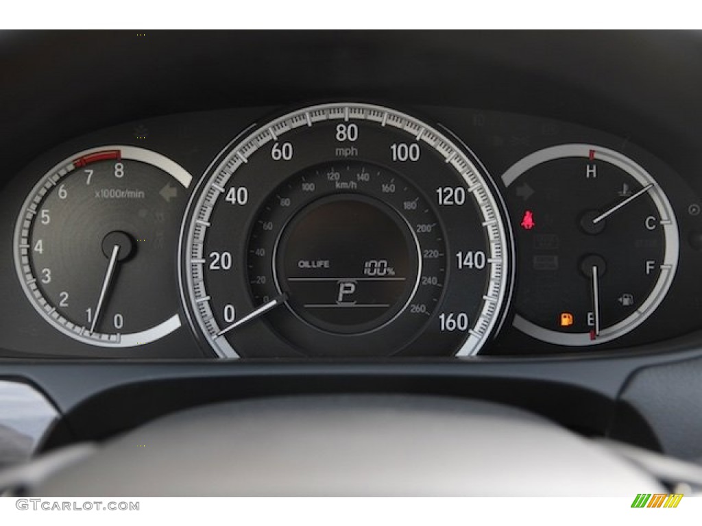 2016 Accord EX-L Sedan - Modern Steel Metallic / Black photo #18