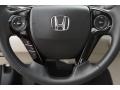 2016 Honda Accord Ivory Interior Controls Photo
