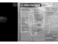 2016 Honda Accord EX-L V6 Sedan Window Sticker