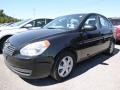 2008 Ebony Black Hyundai Accent GLS Sedan  photo #4