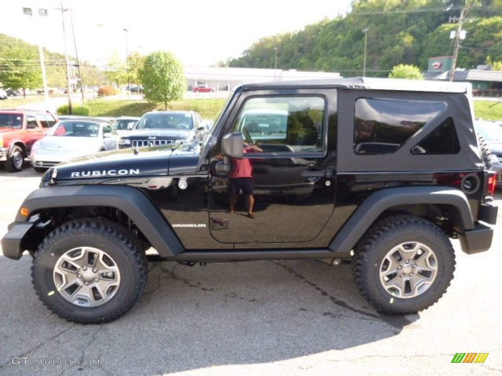 Black 2016 Jeep Wrangler Rubicon 4x4 Exterior Photo #107370819