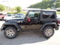 Black 2016 Jeep Wrangler Rubicon 4x4 Exterior