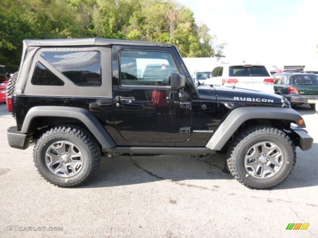 Black 2016 Jeep Wrangler Rubicon 4x4 Exterior Photo #107370892