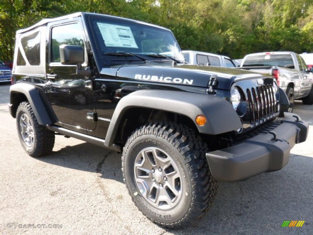 Black 2016 Jeep Wrangler Rubicon 4x4 Exterior Photo #107370949