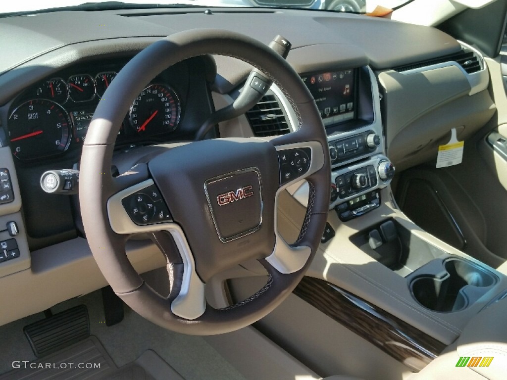 2016 Yukon SLT 4WD - Summit White / Cocoa/Dune photo #7