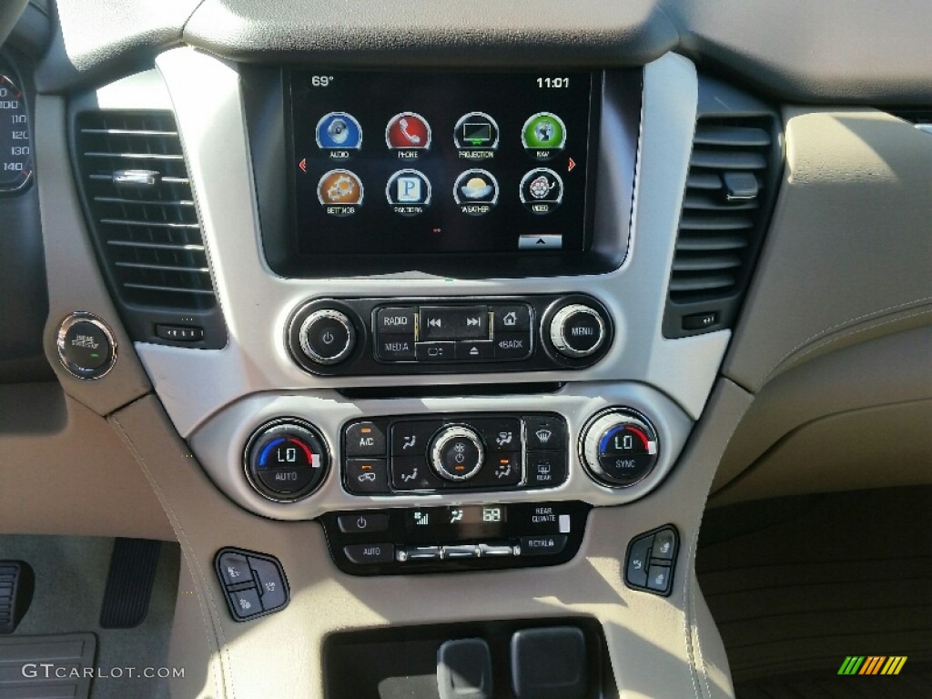 2016 Yukon SLT 4WD - Summit White / Cocoa/Dune photo #9