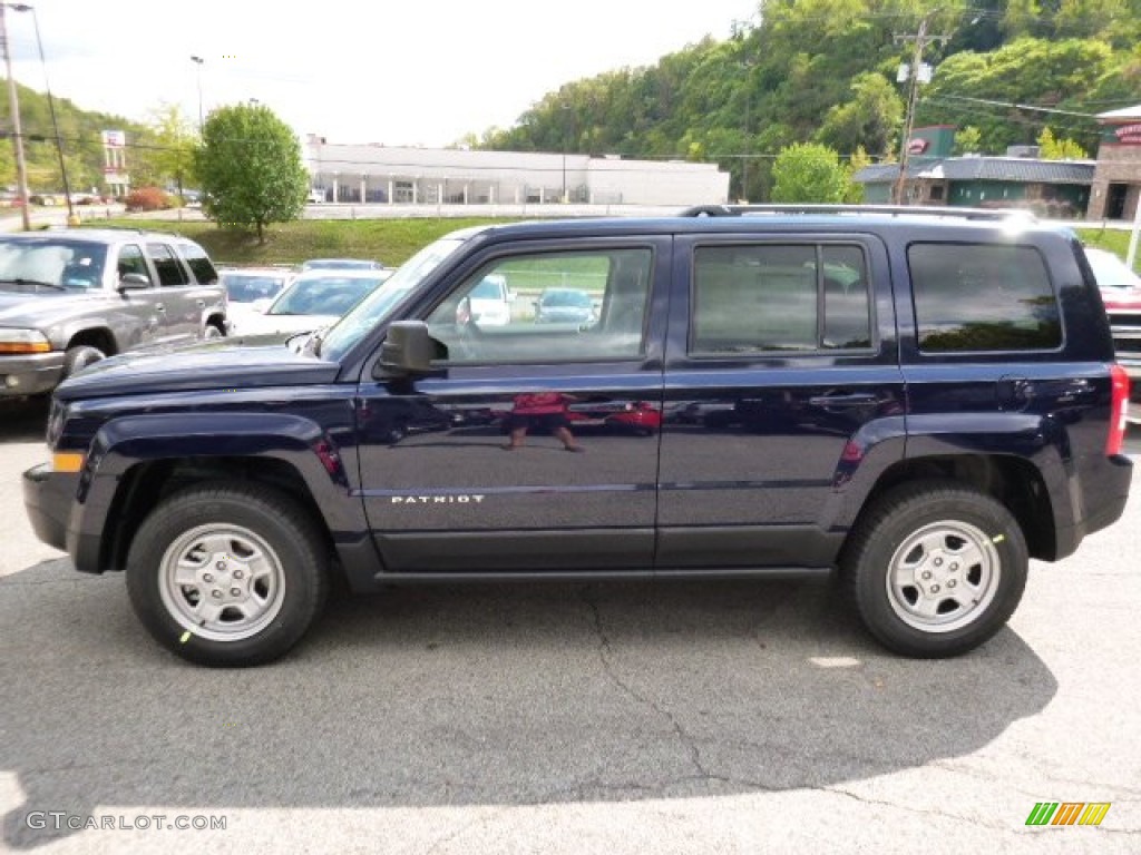True Blue Pearl 2016 Jeep Patriot Sport Exterior Photo #107372188
