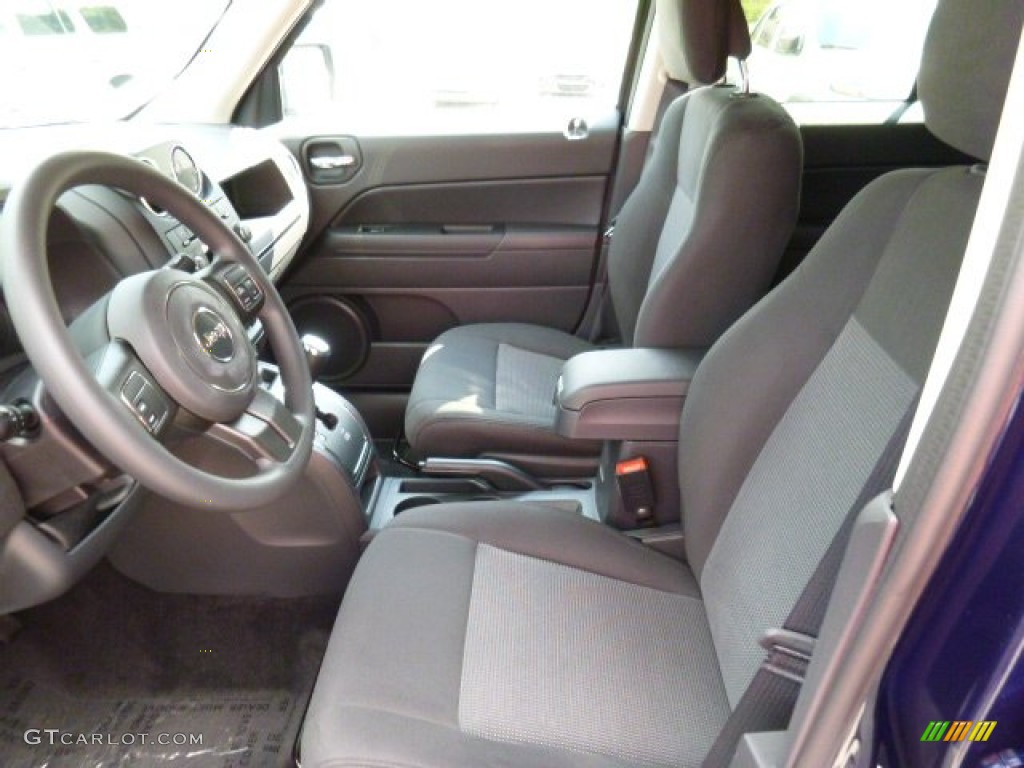 Dark Slate Gray Interior 2016 Jeep Patriot Sport Photo #107372356