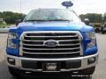 2015 Blue Flame Metallic Ford F150 XLT SuperCrew 4x4  photo #8