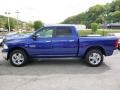 Blue Streak Pearl 2016 Ram 1500 Big Horn Crew Cab 4x4 Exterior