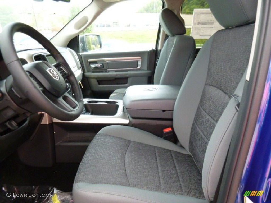 2016 Ram 1500 Big Horn Crew Cab 4x4 Front Seat Photo #107375431