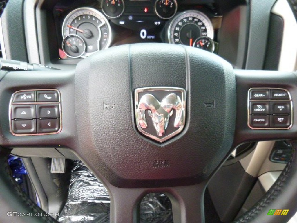 2016 Ram 1500 Big Horn Crew Cab 4x4 Controls Photo #107375512