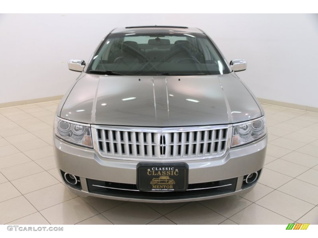 2009 MKZ Sedan - Vapor Silver Metallic / Dark Charcoal photo #2