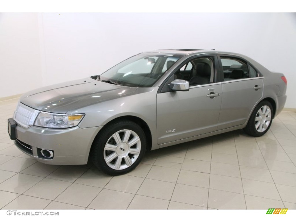 2009 MKZ Sedan - Vapor Silver Metallic / Dark Charcoal photo #3