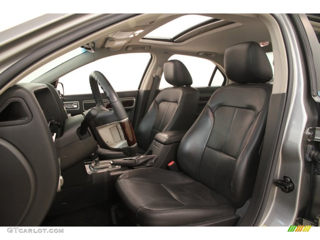 2009 MKZ Sedan - Vapor Silver Metallic / Dark Charcoal photo #4