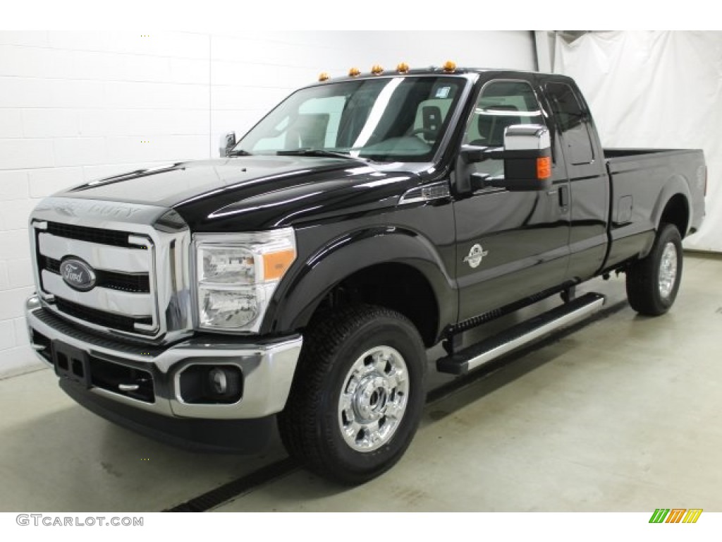 2016 F250 Super Duty XLT Super Cab 4x4 - Shadow Black / Steel photo #3